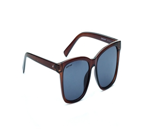 Image 2 of Blue Square Polarized Sunglasses for Women from Fastrack Available at Titan Eye+