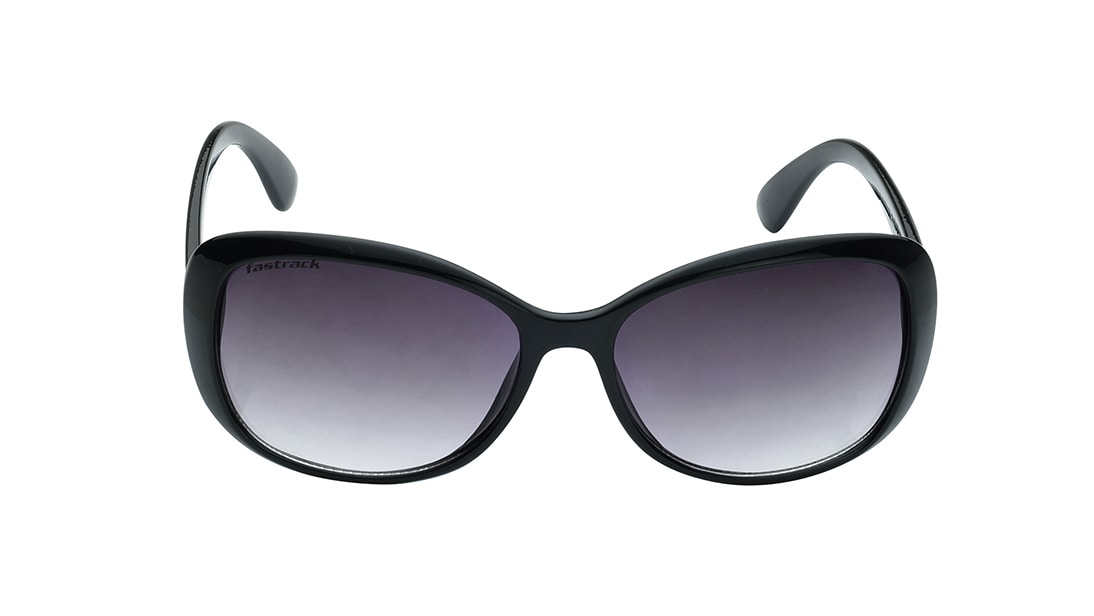 Image 1 of Grey Butterfly Polarized Sunglasses for Women from Fastrack Available at Titan Eye+