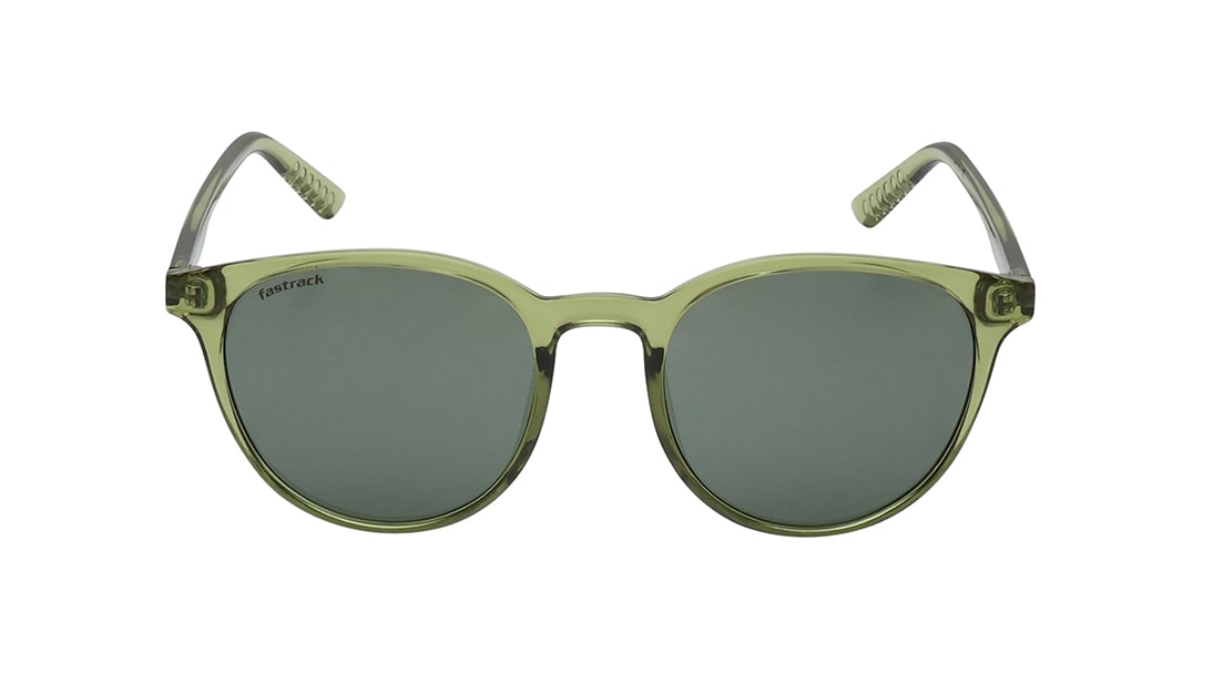 Image 1 of Grey Round Sunglasses for Men and Women from Fastrack Available at Titan Eye+