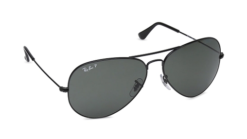 Image 2 of Grey Aviator Sunglasses for Men from Rayban Available at Titan Eye+