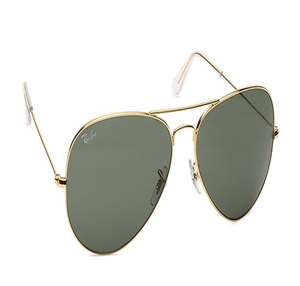 Image 2 of Green Aviator Sunglasses for Men from Rayban Available at Titan Eye+