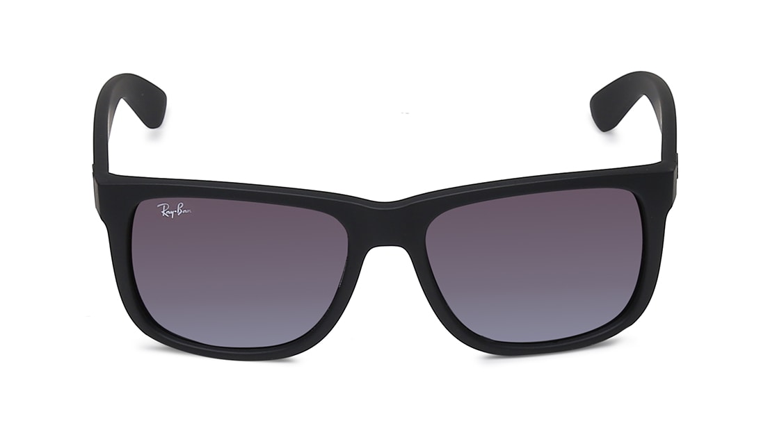 Image 1 of Grey Wayfarer Sunglasses for Men from Rayban Available at Titan Eye+