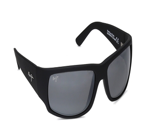 Image 2 of Grey Wraparound Polarized Sunglasses for Men and Women from Maui Jim Available at Titan Eye+