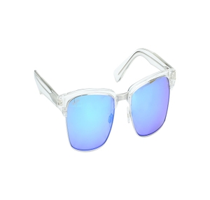Image 2 of Blue Square Polarized Sunglasses for Men and Women from Maui Jim Available at Titan Eye+