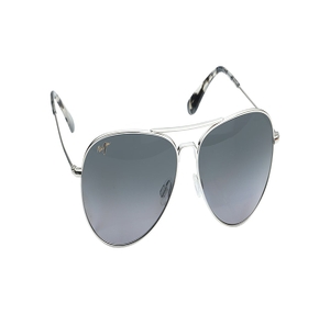Image 2 of Grey Teardrop Polarized Sunglasses for Men and Women from Maui Jim Available at Titan Eye+