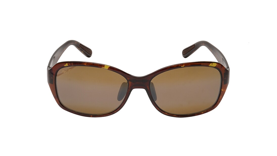 Image 1 of Brown Pillow Polarized Sunglasses for Women from Maui Jim Available at Titan Eye+