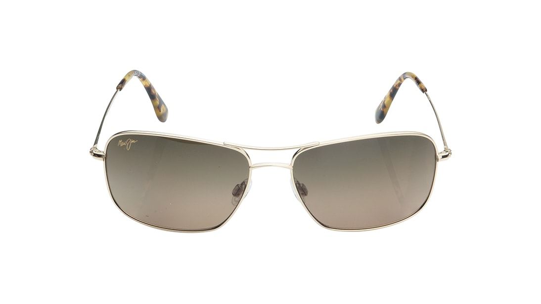 Image 1 of Brown Navigator Polarized Sunglasses for Men and Women from Maui Jim Available at Titan Eye+