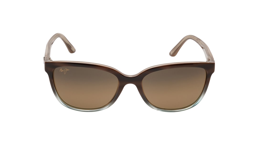 Image 1 of Brown CatEye Polarized Sunglasses for Women from Maui Jim Available at Titan Eye+