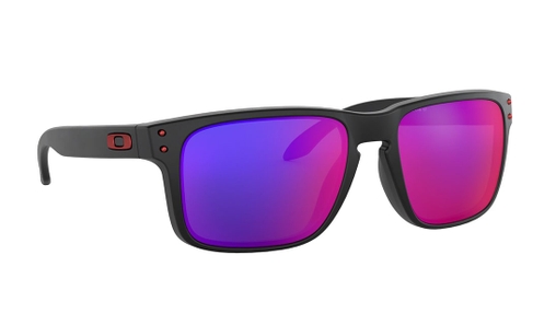 Image 2 of Purple Square Sunglasses for Men from Oakley Available at Titan Eye+