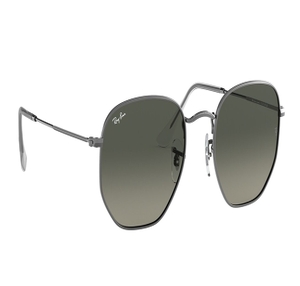 Image 2 of Grey Hexagon Sunglasses for Men and Women from Rayban Available at Titan Eye+