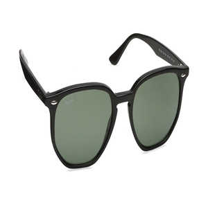 Image 2 of Green Square Sunglasses for Men and Women from Rayban Available at Titan Eye+