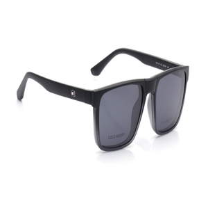 Image 2 of Transparent Rectangle Sunglasses for Men from Tommy Hilfiger Available at Titan Eye+