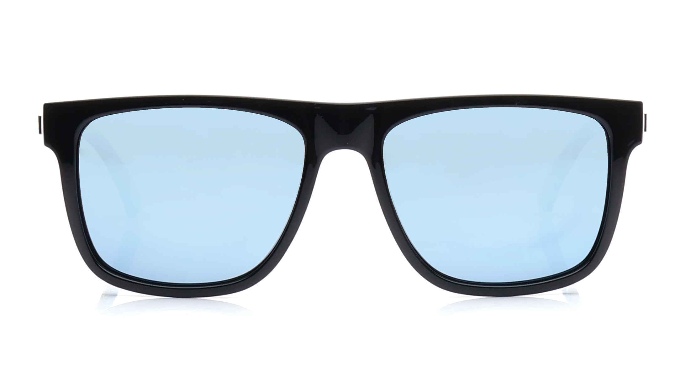 Image 1 of Grey Wayfarer Sunglasses for Men from Tommy Hilfiger Available at Titan Eye+