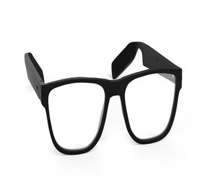 Image 2 of Black Square Eyeglasses for Men and Women from Titan Available at Titan Eye+