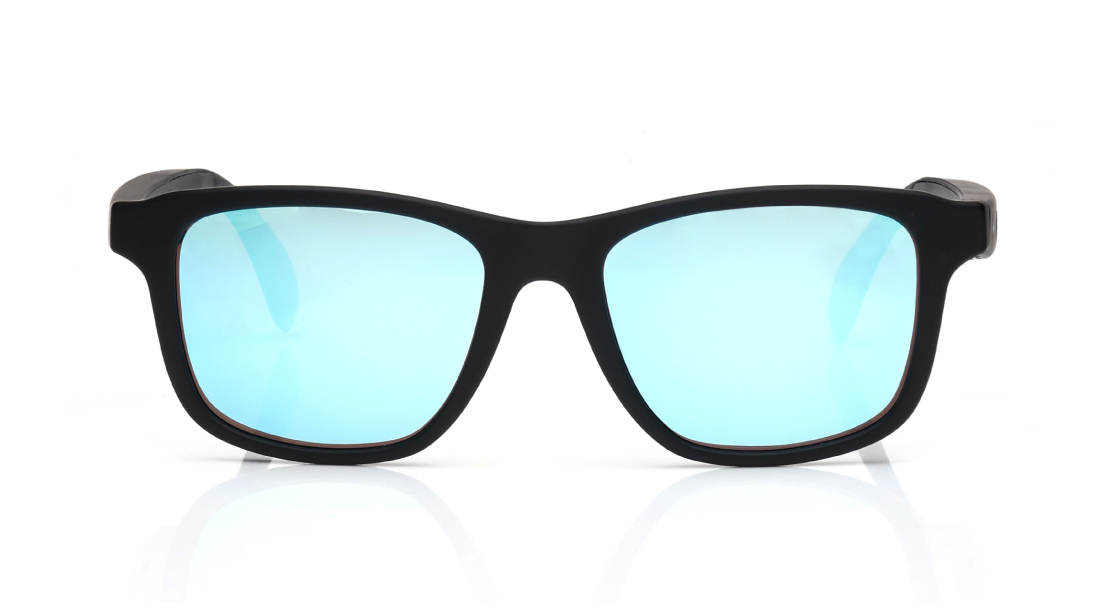 Image 1 of Blue Wayfarer Polarized Sunglasses for Men and Women from Fastrack Available at Titan Eye+