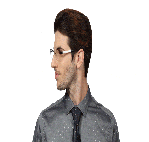 Image 2 of Black Rectangle Eyeglasses for Women from Titan Available at Titan Eye+