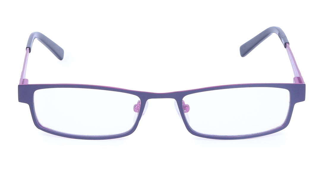 Image 1 of Purple Rectangle Eyeglasses for Women from Titan Available at Titan Eye+