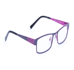 Image 2 of Purple Rectangle Eyeglasses for Women from Titan Available at Titan Eye+
