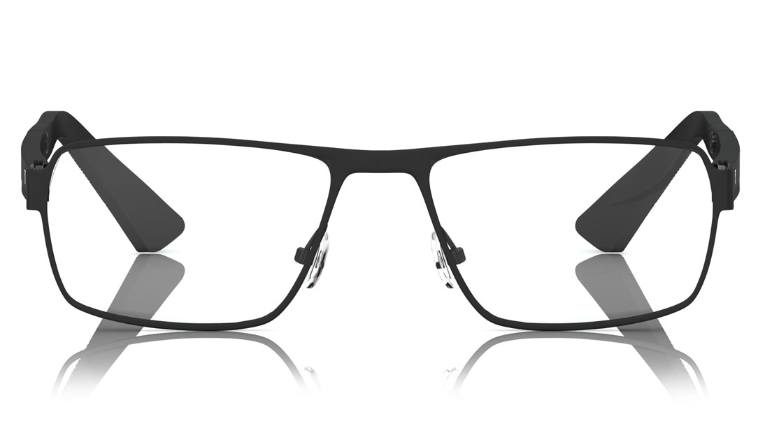 Image 1 of Black Wayfarer Eyeglasses for Men and Women from Titan Available at Titan Eye+