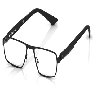 Image 2 of Black Wayfarer Eyeglasses for Men and Women from Titan Available at Titan Eye+