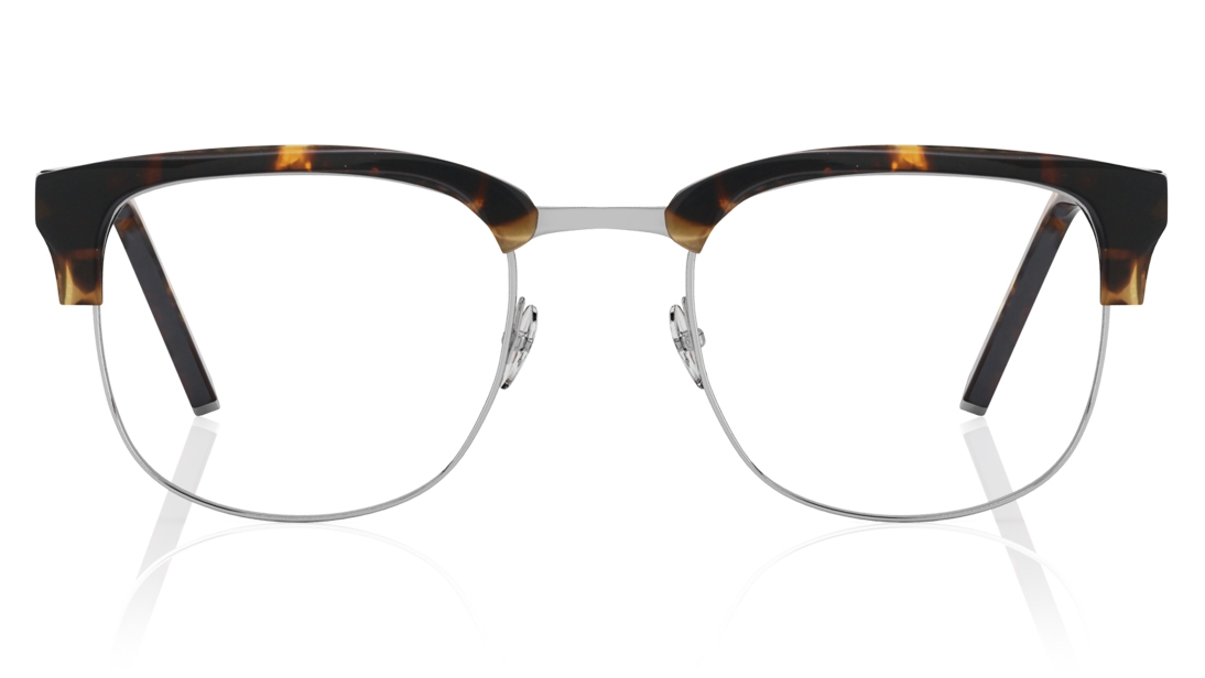 Image 1 of Havana Clubmaster Eyeglasses for Men and Women from Titan Available at Titan Eye+