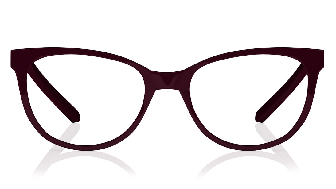 Image 1 of Maroon CatEye Eyeglasses for Women from Titan Available at Titan Eye+