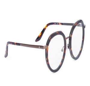 Image 2 of Havana Round Eyeglasses for Women from Titan Available at Titan Eye+