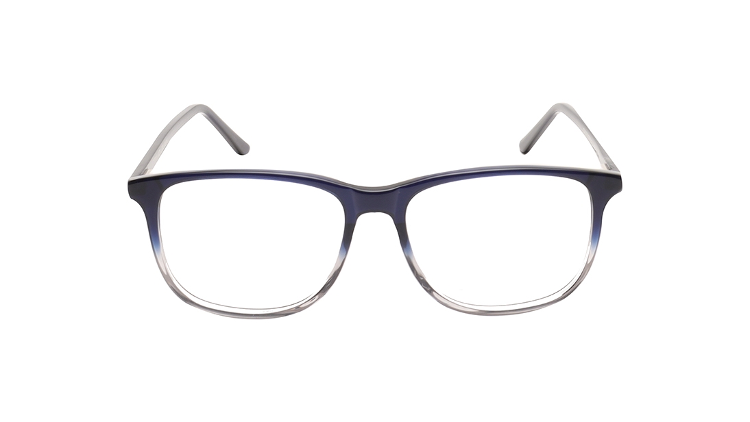 Image 1 of Blue Rectangle Eyeglasses for Men from Ace by Titan Available at Titan Eye+