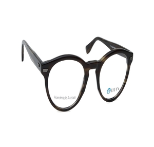 Image 2 of Black Round Eyeglasses for Men from Titan Available at Titan Eye+
