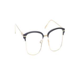 Image 2 of Black Clubmaster Eyeglasses for Men and Women from Titan Available at Titan Eye+