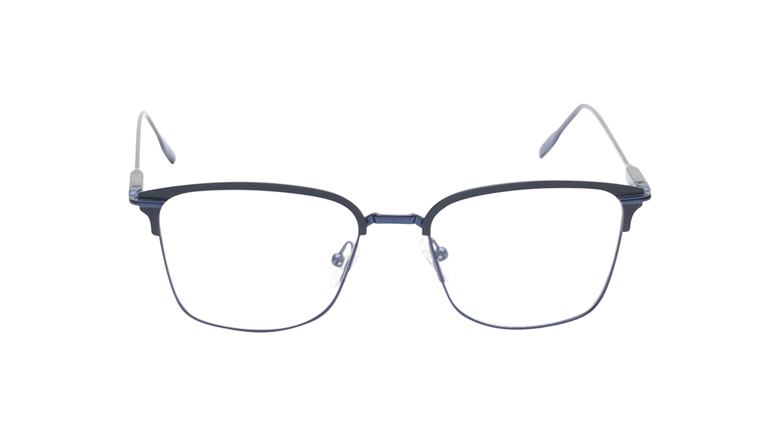 Image 1 of Black Square Eyeglasses for Men and Women from Titan Available at Titan Eye+