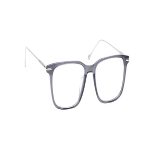 Image 2 of Grey Rectangle Eyeglasses for Men and Women from Titan Available at Titan Eye+
