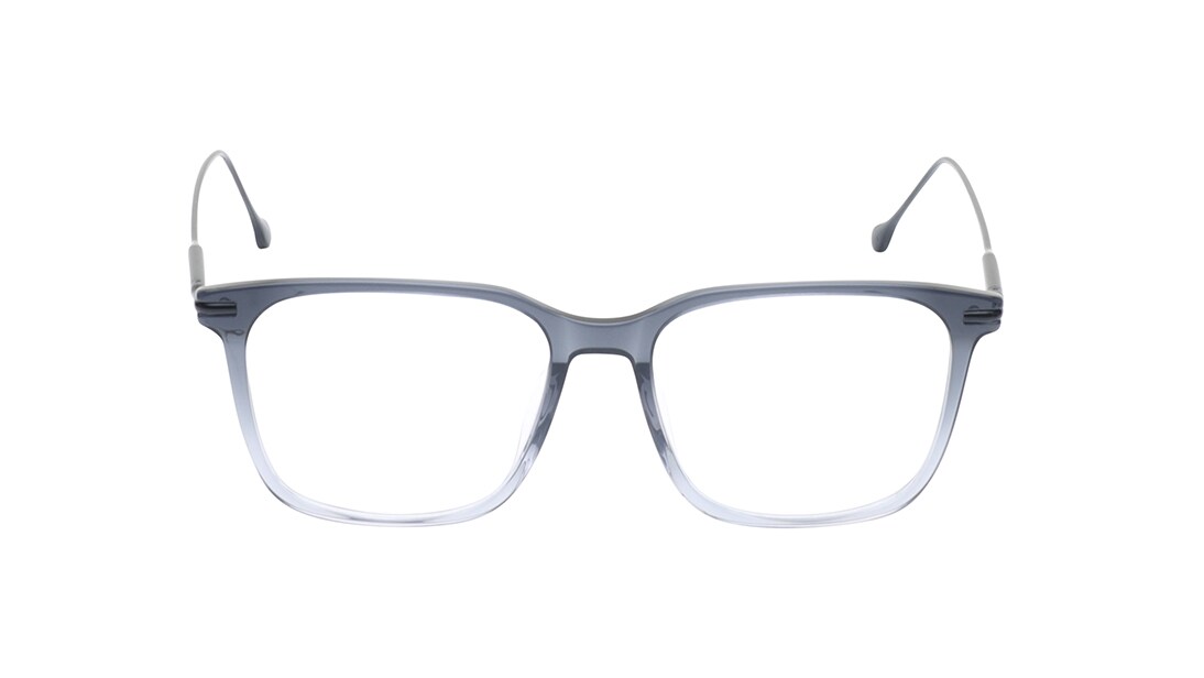 Image 1 of Grey Square Eyeglasses for Men and Women from Titan Available at Titan Eye+