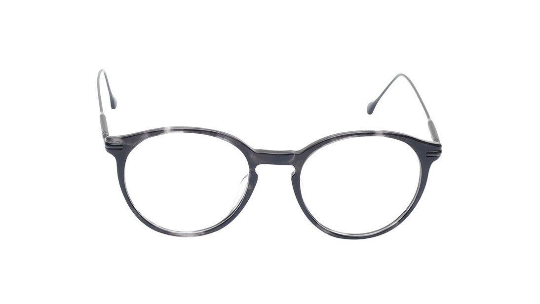 Image 1 of Black Round Eyeglasses for Men and Women from Titan Available at Titan Eye+