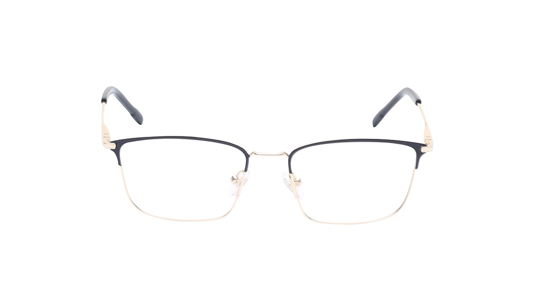 Image 1 of Black Square Eyeglasses for Men and Women from Titan Available at Titan Eye+