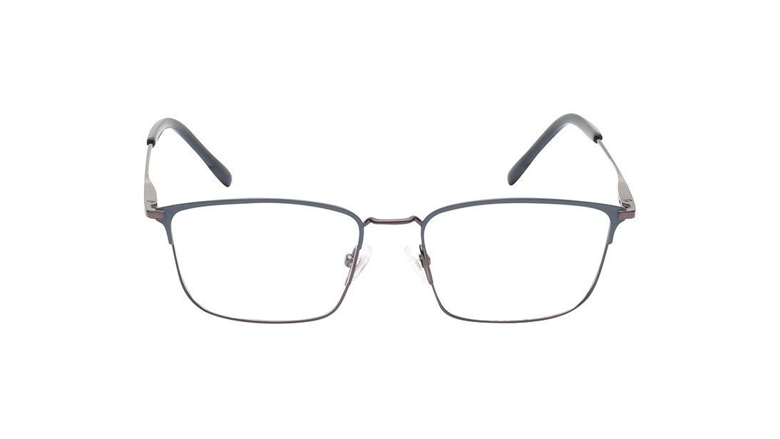 Image 1 of Grey Square Eyeglasses for Men and Women from Titan Available at Titan Eye+