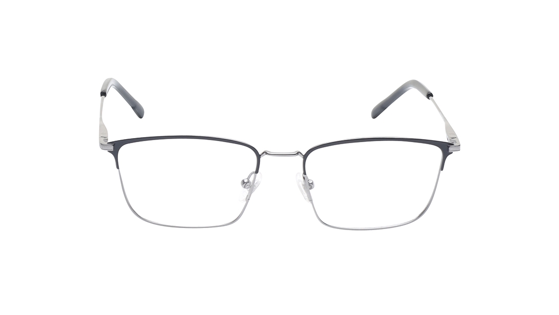 Image 1 of Black Square Eyeglasses for Men and Women from Titan Available at Titan Eye+
