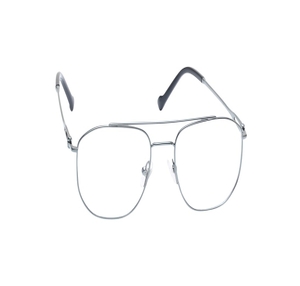 Image 2 of Silver Navigator Eyeglasses for Men and Women from Titan Available at Titan Eye+