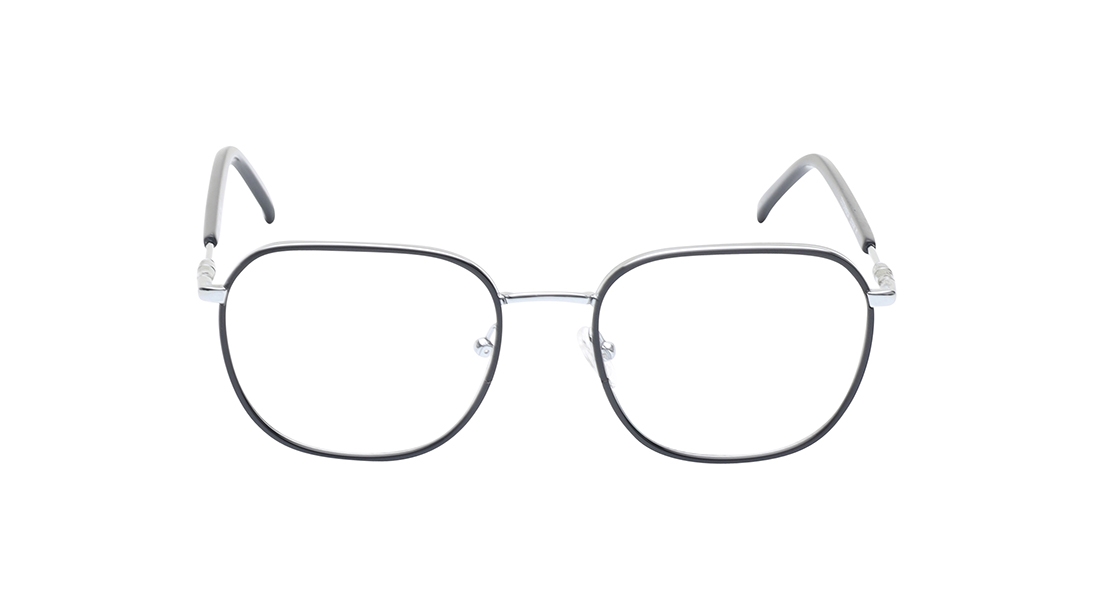 Image 1 of Black Square Eyeglasses for Men and Women from Titan Available at Titan Eye+