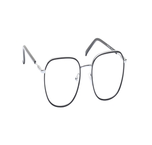 Image 2 of Black Square Eyeglasses for Men and Women from Titan Available at Titan Eye+