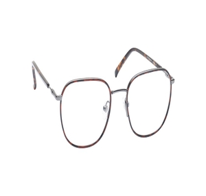 Image 2 of Brown Geometric Eyeglasses for Men and Women from Titan Available at Titan Eye+