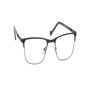 Image 2 of Black Rectangle Eyeglasses for Men and Women from Titan Available at Titan Eye+