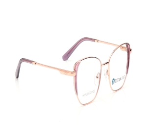 Image 2 of Rose Gold CatEye Eyeglasses for Women from Titan Available at Titan Eye+