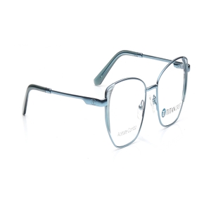 Image 2 of Blue Rectangle Eyeglasses for Women from Titan Available at Titan Eye+