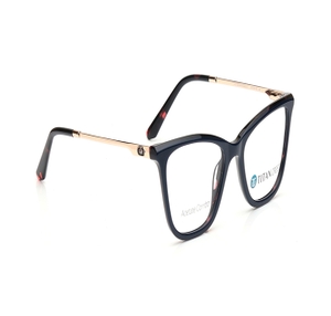 Image 2 of Black Rectangle Eyeglasses for Women from Titan Available at Titan Eye+