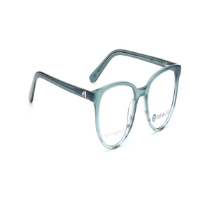 Image 2 of Teal Phantos Eyeglasses for Women from Titan Available at Titan Eye+