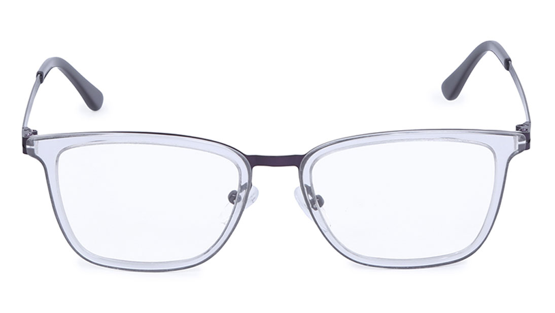 Image 1 of Purple Wayfarer Eyeglasses for Women from Titan Available at Titan Eye+