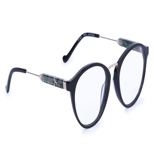 Image 2 of Black Round Eyeglasses for Women from Titan Available at Titan Eye+