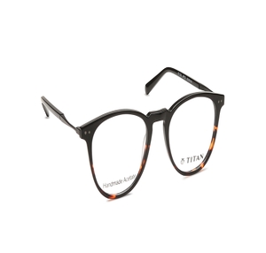 Image 2 of Black Phantos Eyeglasses for Men from Titan Available at Titan Eye+