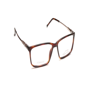 Image 2 of Havana Rectangle Eyeglasses for Men and Women from Titan Available at Titan Eye+